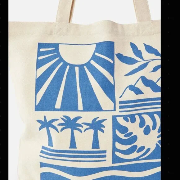 Rip Curl - Mixed Shopper 3L Tote - White - Picture 4 of 4